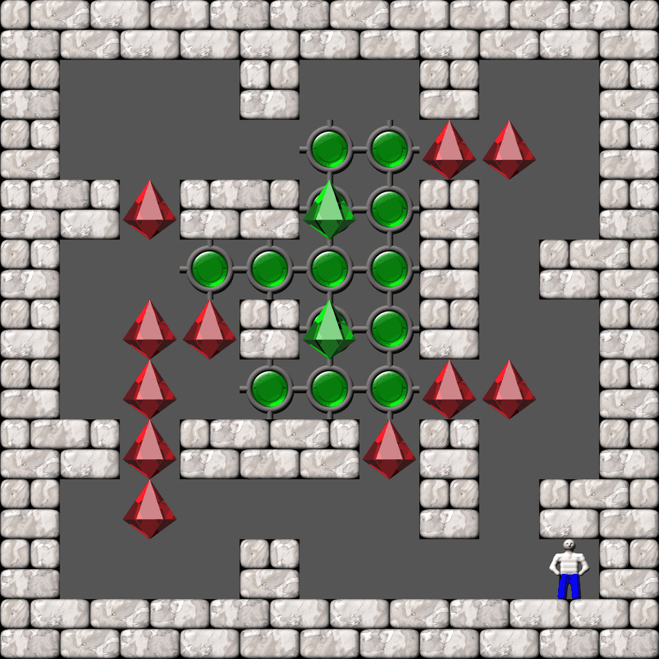 Sokoban Compact Catalysts level 107